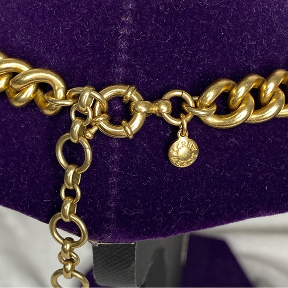 J. Crew Tortoise Shell Acrylic Rhinestone Flower Statement Necklace - Picture 5 of 16